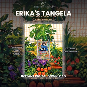 Erika's Tangela 218/217 erweiterte Binder Kunst Anzeige (digitaler Download)