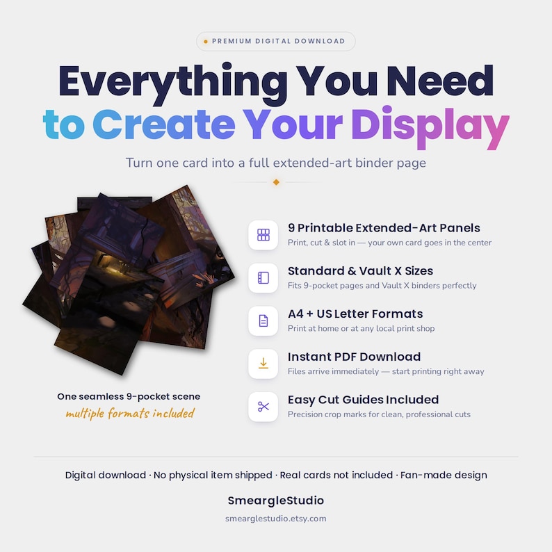 Ceruledge 197 Extended Binder Art Display (Digital Download) image 2