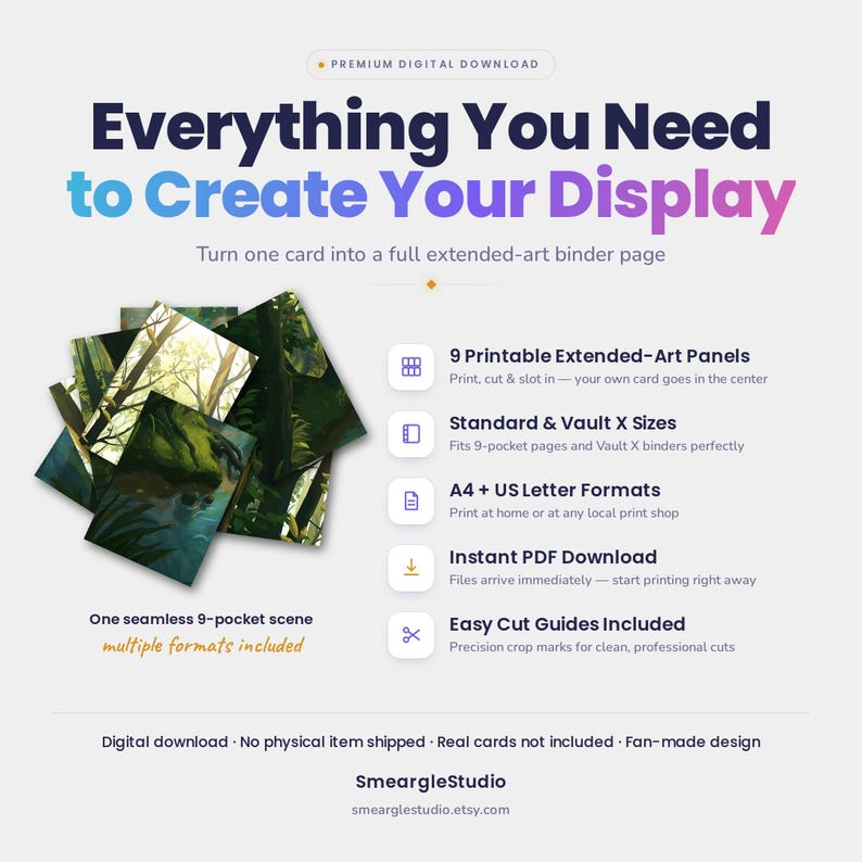 Venipede 132/86 Extended Binder Art Display (Digital Download) image 2