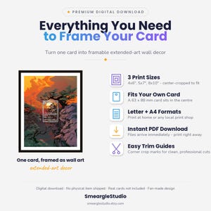 Mandibuzz 145 Extended Art - Pokemon Framed Wall Print | Printable Digital Download Poster image 2