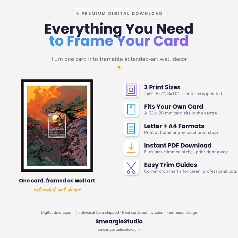 Mandibuzz 145 Extended Art - Pokemon Framed Wall Print | Printable Digital Download Poster image 2