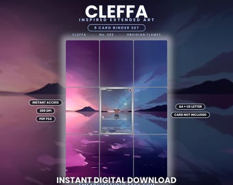 Cleffa 202/197 Extended Binder Art Display (digitale download)