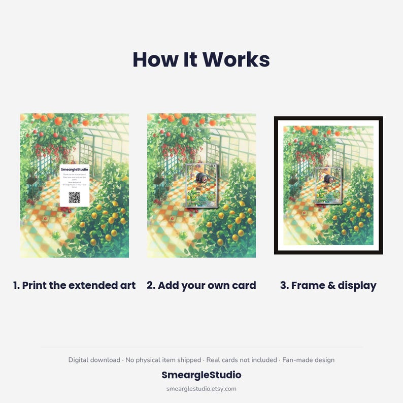 Lechonk 209/197 Extended Art - Pokemon Framed Wall Print | Printable Digital Download Poster image 4
