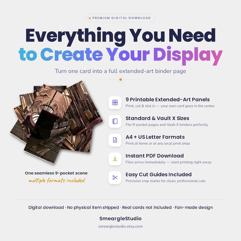 Doublade 98/88 Extended Binder Art Display (Digital Download) image 2