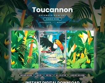 Arte de la fila extendida Toucannon 94/84 (Descarga digital)