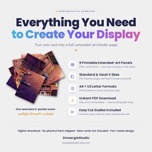 Espeon V 180/203 Extended Binder Art Display (Digital Download) image 2