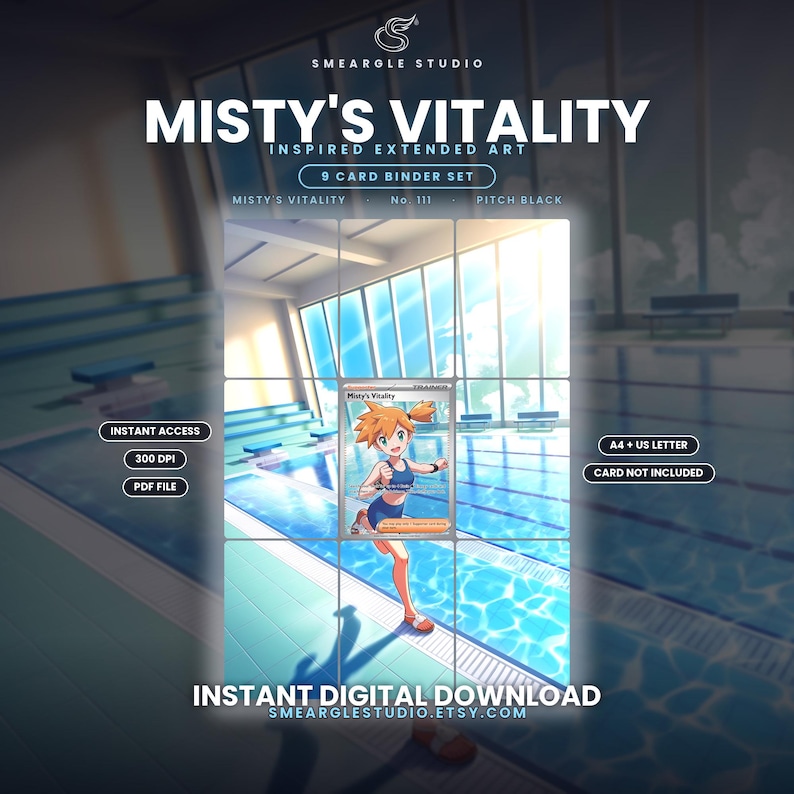 Misty's Vitality 111 Extended Binder Art Display (Digital Download) image 1