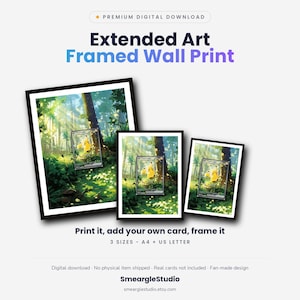 Pikachu 276/217 Extended Art - Pokemon Framed Wall Print | Printable Digital Download Poster image 1