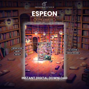Espeon V 180/203 Extended Binder Art Display (Digital Download) image 1