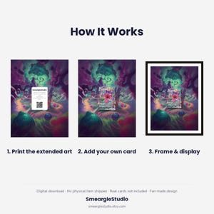 Gengar 271/264 Rozszerzona grafika – Pokemon w ramce | Plakat do pobrania w wersji cyfrowej zdjęcie 4