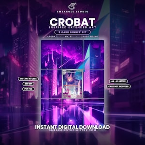 Crobat 93/86 Extended Binder Art Display (Digital Download) image 1