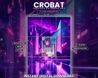 Crobat 93/86 Extended Binder Art Display (Digital Download)