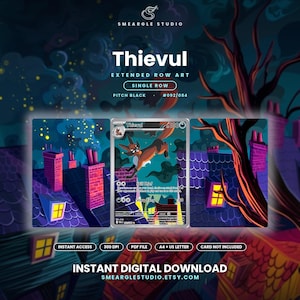 Thievul 92/84 Extended Row Art (Digital Download) image 1