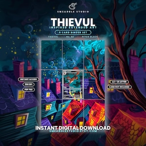 Thievul 92/84 Extended Binder Art Display (Digital Download) image 1