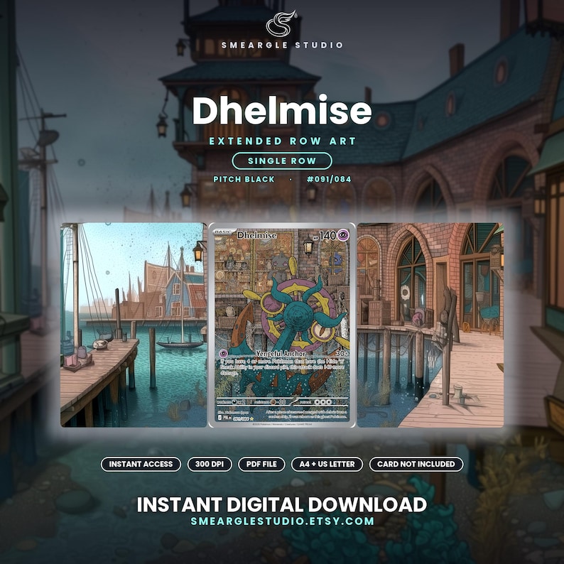 Arte da fileira estendida Dhelmise 91/84 (Download digital) imagem 1
