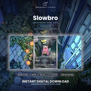 Slowbro 90/84 Erweiterte Reihengrafik (Digitaler Download)