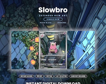 Slowbro 90/84 Extended Row Art (Digital Download)