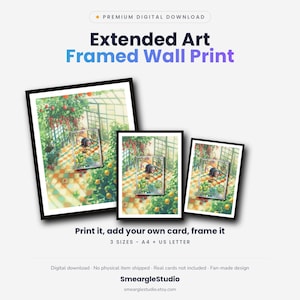 Lechonk 209/197 Extended Art - Pokemon Framed Wall Print | Printable Digital Download Poster image 1
