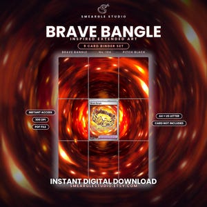 Brave Bangle 104 Extended Binder Art Display (Digital Download) image 1
