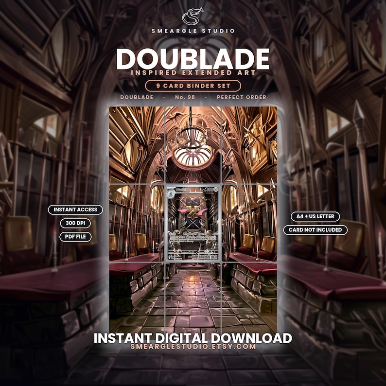 Doublade 98/88 Extended Binder Art Display (Digital Download) image 1