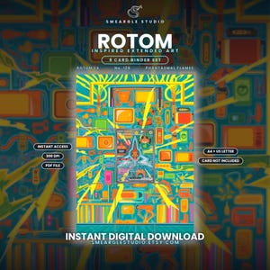Présentoir d'oeuvres d'art à reliure longue durée Rotom ex 126/94 (téléchargement numérique)