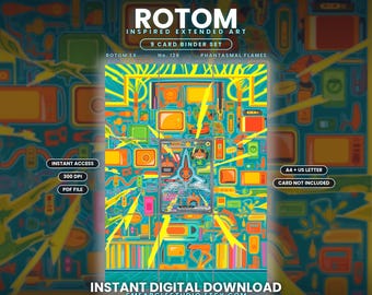 Visualización de la carátula extendida del Rotom ex 126/94 (Descarga digital)