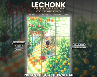 Lechonk 209/197 Extended Binder Art Display (Digital Download)