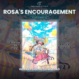 Rosa's Encouragement 123/88 Extended Binder Art Display (Digital Download) image 1