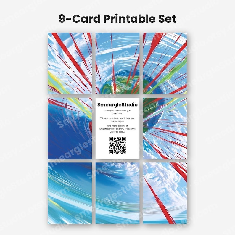 Deoxys GG12/GG70 Extended Binder Art Display (Digital Download) image 4