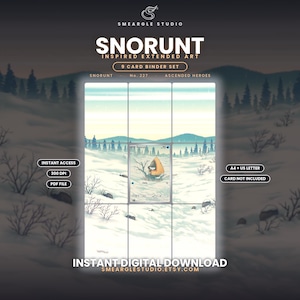 Snorunt 227/217 Rozszerzony ekspozytor sztuki segregatorowej (pobieranie cyfrowe) zdjęcie 1