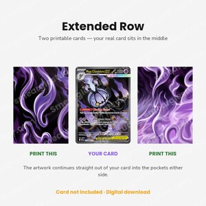 Mega Chandelure ex 115/84 Extended Row Art (Digital Download) image 4