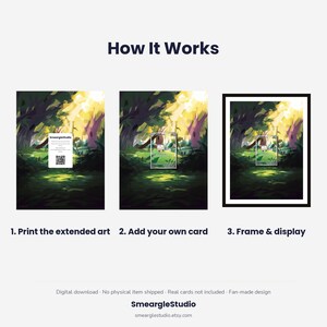 Togedemaru 104/94 Extended Art - Pokemon Framed Wall Print | Printable Digital Download Poster image 4
