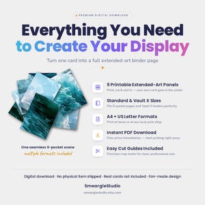 Lugia V 138/195 Extended Binder Art Display (Digital Download) image 2