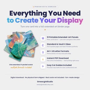 Lapras GG05/GG70 Extended Binder Art Display (Digital Download) image 2