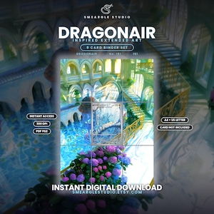 Présentoir d'oeuvres d'art à reliure longue durée Dragonair 181/165 (téléchargement numérique)