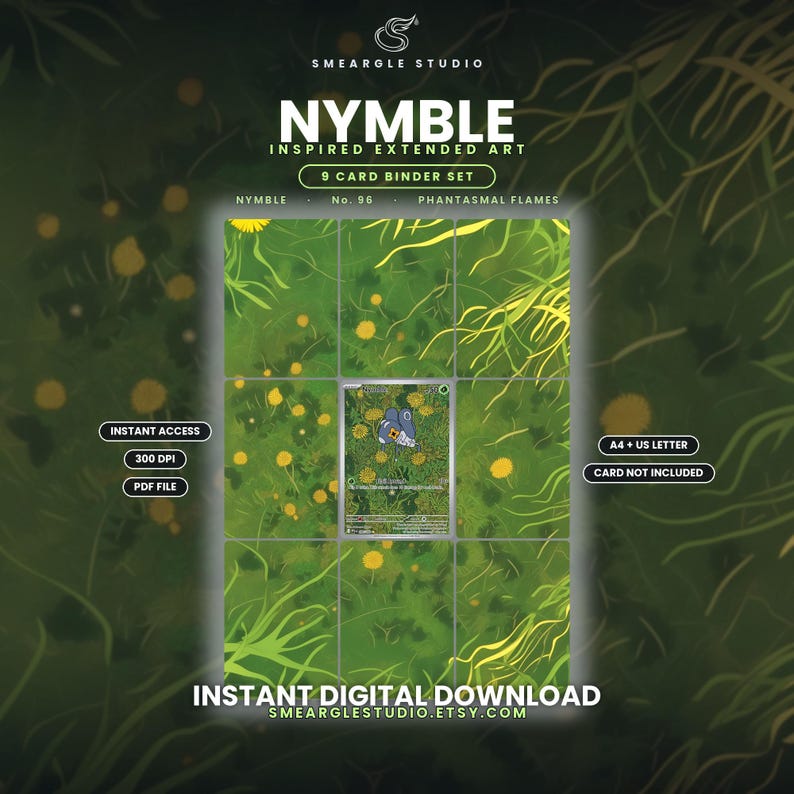 Nymble 96/94 Extended Binder Art Display (Digital Download) image 1