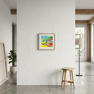 Bisasam 37 erweiterte Kunst - Pokemon gerahmte Wand Druck | Druckbares Digital Download Poster Bild 5