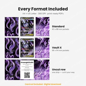 Mega Chandelure ex 115/84 Extended Row Art (Digital Download) image 3