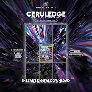 Ceruledge ex 147/131 Extended Binder Art Display (Digital Download) image 1