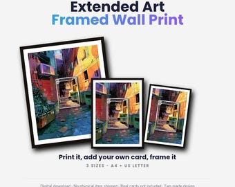 Raticate 99/88 Extended Art - Pokemon Framed Wall Print | Digital Download