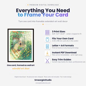 Lechonk 209/197 Extended Art - Pokemon Framed Wall Print | Printable Digital Download Poster image 2
