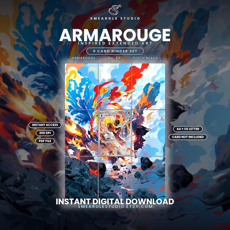 Armarouge 86/84 Extended Binder Art Display (Digital Download) image 1