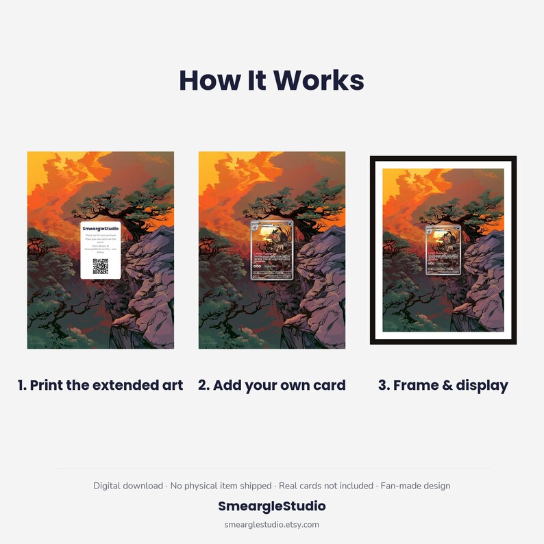 Mandibuzz 145 Extended Art - Pokemon Framed Wall Print | Printable Digital Download Poster image 4