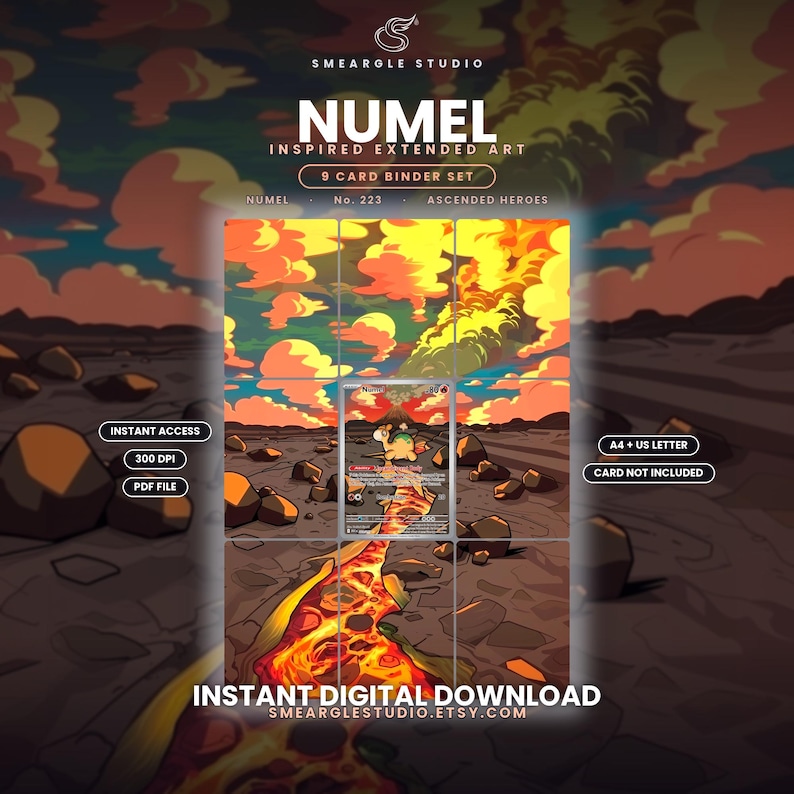 Exhibición de arte de carpeta ampliada Numel 223/217 (Descarga digital) imagen 1