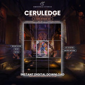 Ceruledge 197 Extended Binder Art Display (Digital Download) image 1