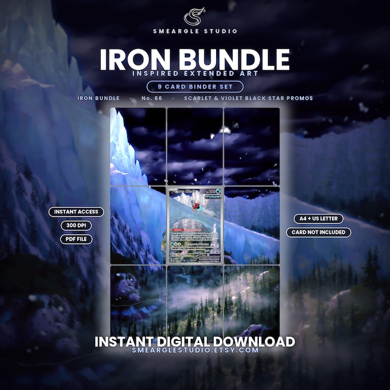 Iron Bundle 66/215 Extended Binder Art Display (Digital Download) image 1