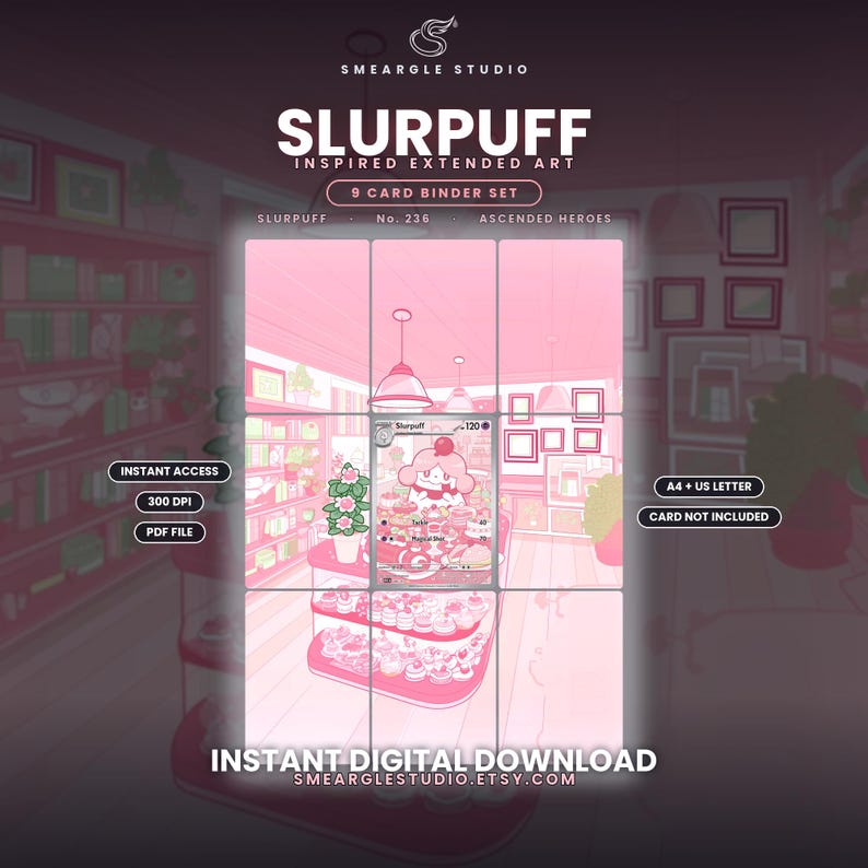 Slurpuff 236/217 Extended Binder Art Display (Digital Download) image 1