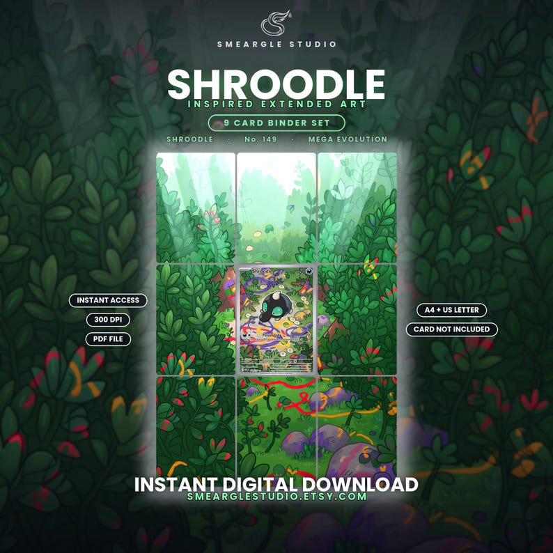 Shroodle 149 Extended Binder Art Display (Digital Download) image 1