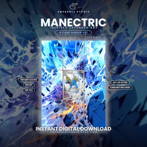Manectric 89/84 Extended Binder Art Display (Digital Download) image 1