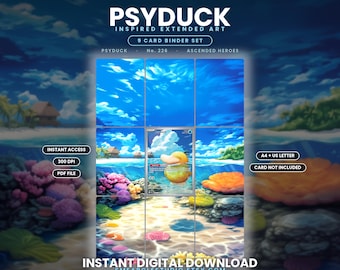 Psyduck 226/217 Extended Binder Art Display - Edition II (Digital Download)